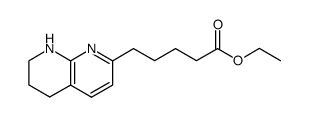 ethyl 5-(5,6,7,8-tetrahydro-1,8-naphthyridin-2-yl)pentanoate Structure