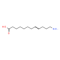 12-aminoundec-8-enoic acid structure