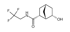 (1S,2R,4R,6S)-6-hydroxy-N-(2,2,2-trifluoroethyl)bicyclo[2.2.1]heptane-2-carboxamide Structure