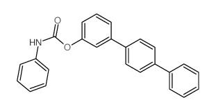 [1,1':4',1''-Terphenyl]-3-ol,phenylcarbamate (9CI) Structure