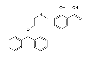 diphenhydramine salicylate structure