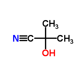 Acetone cyanohydrin Structure