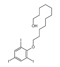 11-(2,4,6-triiodophenoxy)undecan-1-ol结构式