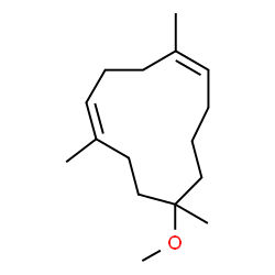 10-methoxy-1,5,10-trimethyldodeca-1,5-diene结构式