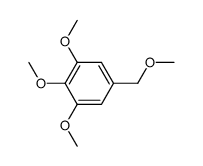 1,2,3-trimethoxy-5-(methoxymethyl)benzene Structure