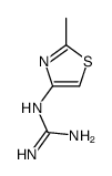 Guanidine,(2-methyl-4-thiazolyl)- (9CI) picture