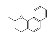 2-methylnaphtho[1,2-b]dihydrothiopyran Structure