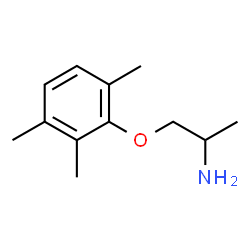 2-Propanamine,1-(2,3,6-trimethylphenoxy)-(9CI) Structure