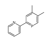 2-(4,5-dimethylphosphinin-2-yl)pyridine Structure