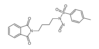 N-((4-(N-nitroso-p-toluenesulfonamido)-1-butyl))phthalimide Structure