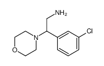 2-(3-chlorophenyl)-2-morpholin-4-ylethanamine picture