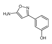 3-(5-AMINOISOXAZOL-3-YL)PHENOL structure