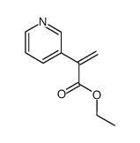 ethyl α-methylene-3-pyridinyl acetate Structure