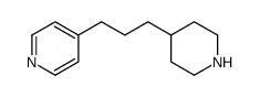 4-(3-piperidin-4-ylpropyl)pyridine Structure