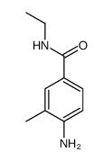 4-amino-N-ethyl-3-methylbenzamide Structure