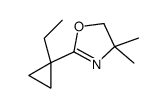 2-(1-ethylcyclopropyl)-4,4-dimethyl-5H-1,3-oxazole Structure