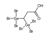 3,3-bis(tribromogermyl)propanoic acid Structure