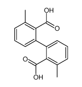 2-(2-carboxy-3-methylphenyl)-6-methylbenzoic acid结构式