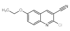 2-Chloro-6-ethoxyquinoline-3-carbonitril picture