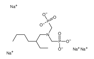 tetrasodium [[(2-ethylhexyl)imino]bis(methylene)]bisphosphonate结构式