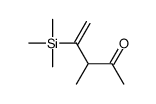 3-methyl-4-trimethylsilylpent-4-en-2-one结构式