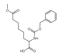 Z-DL-2-Amino-korksaeure-(8)-monomethylester Structure