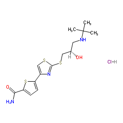 arotinolol hydrochloride Structure