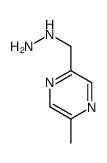 (5-methylpyrazin-2-yl)methylhydrazine Structure