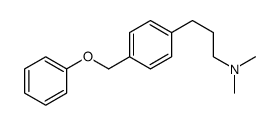 N,N-dimethyl-3-[4-(phenoxymethyl)phenyl]propan-1-amine结构式