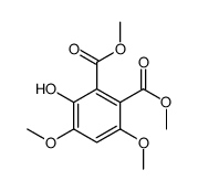 dimethyl 3-hydroxy-4,6-dimethoxybenzene-1,2-dicarboxylate Structure