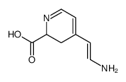 2-Pyridinecarboxylicacid,4-(2-aminoethenyl)-2,3-dihydro-(9CI) Structure