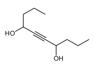 5-decyne-4,7-diol structure