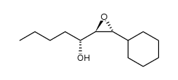 (R)-1-((2R,3R)-3-cyclohexyloxiran-2-yl)pentan-1-ol结构式