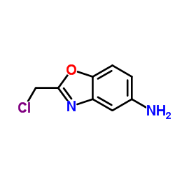 2-(Chloromethyl)-1,3-benzoxazol-5-amine Structure