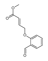 methyl 4-(2-formylphenoxy)but-2-enoate结构式