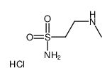 2-(methylamino)ethanesulfonamide hydrochloride结构式