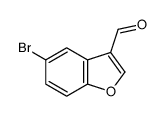 5-bromobenzofuran-3-carbaldehyde structure