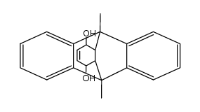 9,10-Dimethyl-12,15-dihydroxy-11,12,15,16-tetrahydro-triptycen Structure