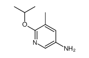 6-isopropoxy-5-Methylpyridin-3-amine结构式