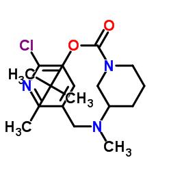 2-Methyl-2-propanyl 3-{[(6-chloro-3-pyridinyl)methyl](methyl)amino}-1-piperidinecarboxylate图片