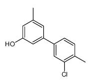 3-(3-chloro-4-methylphenyl)-5-methylphenol Structure