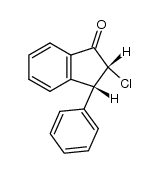 2-Chlor-3-phenyl-indan-1-on Structure