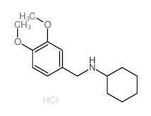 N-[(3,4-dimethoxyphenyl)methyl]cyclohexanamine Structure