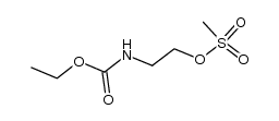 ethyl 2-methylsulfonyloxyethylcarbamate Structure