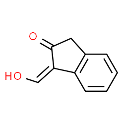 2H-Inden-2-one, 1,3-dihydro-1-(hydroxymethylene)-, (Z)- (9CI) Structure