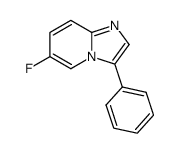 6-fluoro-3-phenylimidazo[1,2-a]pyridine Structure