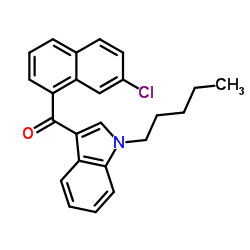 JWH 398 7-chloronaphthyl isomer结构式