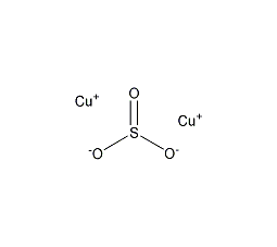 半水亚硫酸亚铜结构式