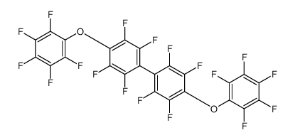 2,2',3,3',5,5',6,6'-Octafluoro-4,4'-bis(pentafluorophenoxy)biphen yl Structure