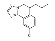 9-chloro-6-propyl-5,6-dihydro-[1,2,4]triazolo[5,1-a]isoquinoline Structure